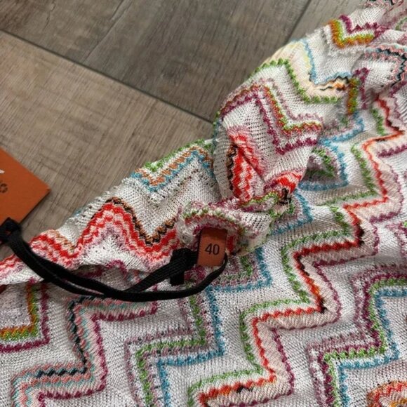 Missoni zig zag chevron long sleeve mini dress NWT - Picture 4 of 5